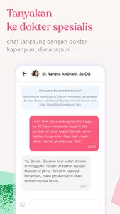 Diary Bunda Aplikasi Kehamilan screenshot 1