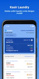 Dicatetin - Kasir Laundry screenshot 2