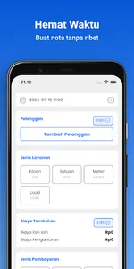 Dicatetin - Kasir Laundry screenshot 4