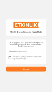 Etkinlik Qr Okuyucu screenshot 0