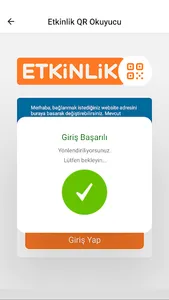 Etkinlik Qr Okuyucu screenshot 3