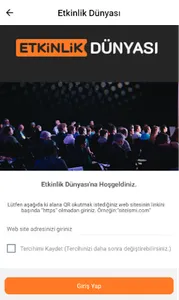 Etkinlik Dünyası screenshot 1