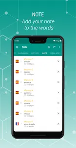 French-Spanish dictionary screenshot 6