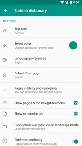 Turkish dictionary - offline screenshot 7