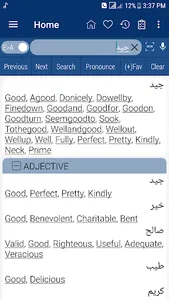 English Arabic Dictionary screenshot 1