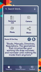 Spanish Words Dictionary screenshot 0