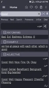 English Persian Dictionary screenshot 0