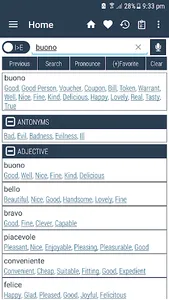 English Italian Dictionary screenshot 9