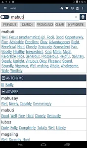 English Filipino Dictionary screenshot 17