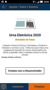 Simulador de Urna Eletrônica screenshot 2