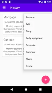 Loan calculator screenshot 3