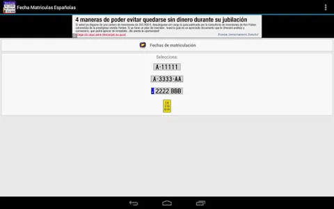 Fecha de Matriculación España screenshot 6