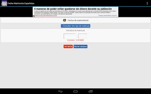 Fecha de Matriculación España screenshot 7