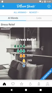 Diffuser Blends — Essential Oi screenshot 0