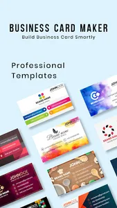 Business Card Maker with Photo screenshot 0