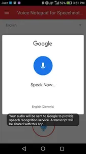 Voice Notepad For Speechnote screenshot 2
