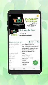 Digital Visiting Card™ Free Tr screenshot 1