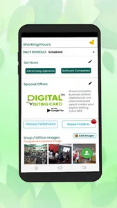 Digital Visiting Card™ Free Tr screenshot 3