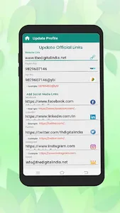 Digital Visiting Card™ Free Tr screenshot 5