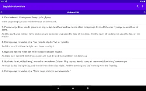 Muma Maler - English Luo Bible screenshot 10