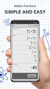 Fraction Calculator Plus screenshot 1