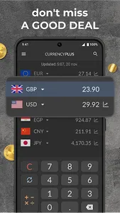 Currency Converter Plus screenshot 2