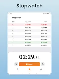 Multi Timer: Timer + Stopwatch screenshot 9
