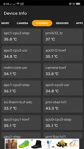 Device Info screenshot 4