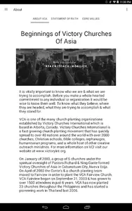 Victory Churches Of Asia Mobil screenshot 9