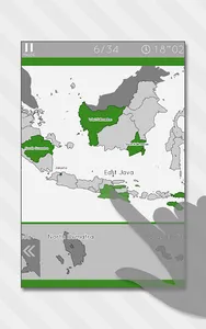 E.Learning IndonesiaMap Puzzle screenshot 5