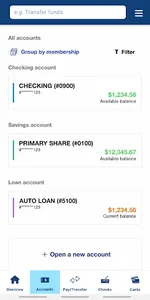 Chevron FCU Mobile Banking screenshot 1
