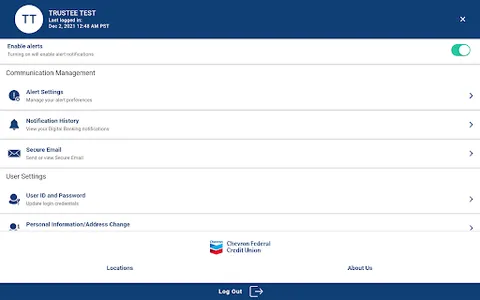 Chevron FCU Mobile Banking screenshot 11