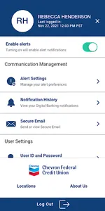 Chevron FCU Mobile Banking screenshot 5