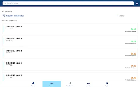 Chevron FCU Mobile Banking screenshot 7
