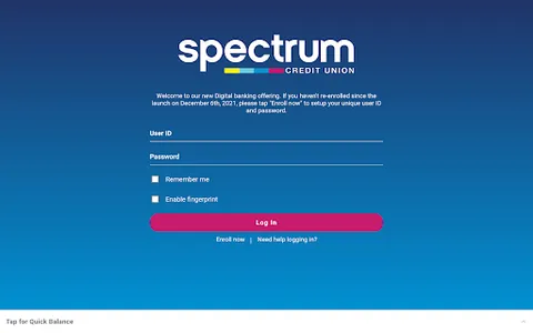 Spectrum Credit Union Mobile screenshot 6
