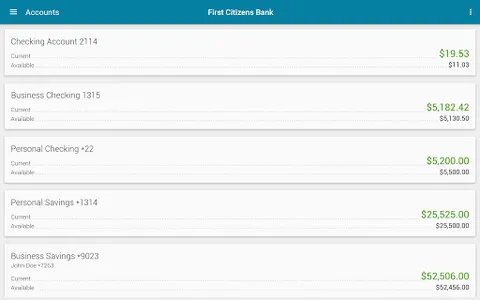 FIRST CITIZENS BANK (IA & MN) screenshot 5