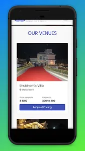 Janvi - Event Management, Banq screenshot 4