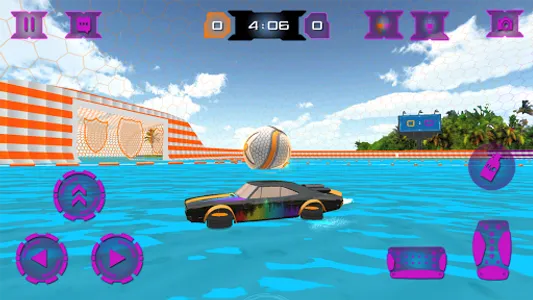 Super RocketBall - Car Soccer screenshot 3