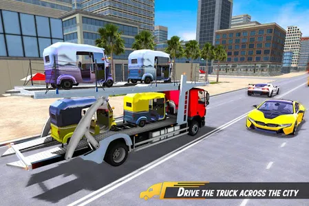 Tuk Tuk Transport Truck Driver screenshot 0