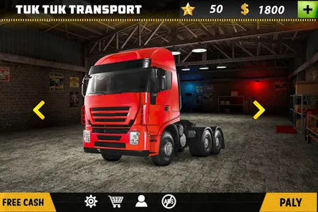 Tuk Tuk Transport Truck Driver screenshot 1