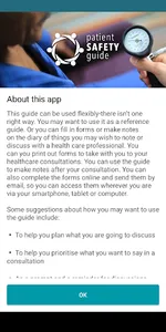 Patient Safety Guide screenshot 1
