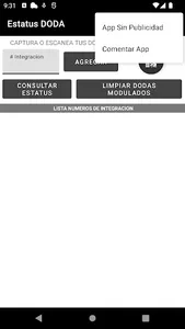 EstatusDODA screenshot 1