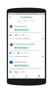 Git Trend screenshot 2