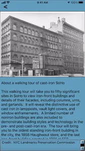 Walking Tour of Cast Iron SoHo screenshot 6