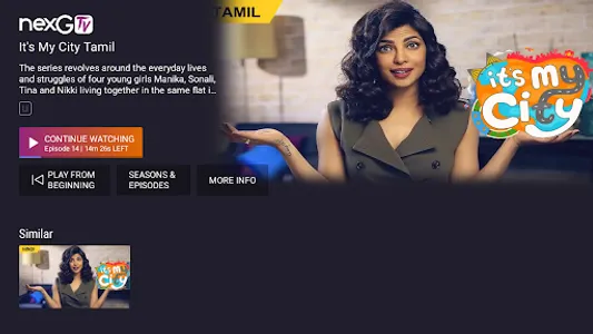 nexGTv for AndroidTV screenshot 1
