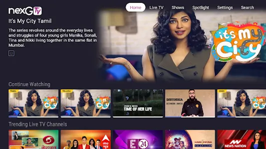 nexGTv for AndroidTV screenshot 5