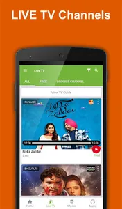 Movies n Music :Live TV Videos screenshot 6