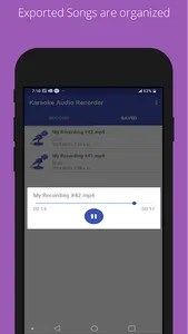 Karoke Audio Recorder screenshot 3