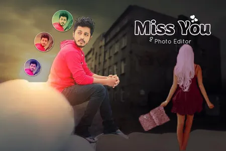 Miss You Photo Editor screenshot 2
