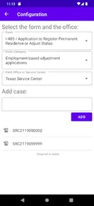 USCIS Case Processing Time screenshot 14